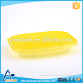 Professional yellow large capacity plastic bento lunch box